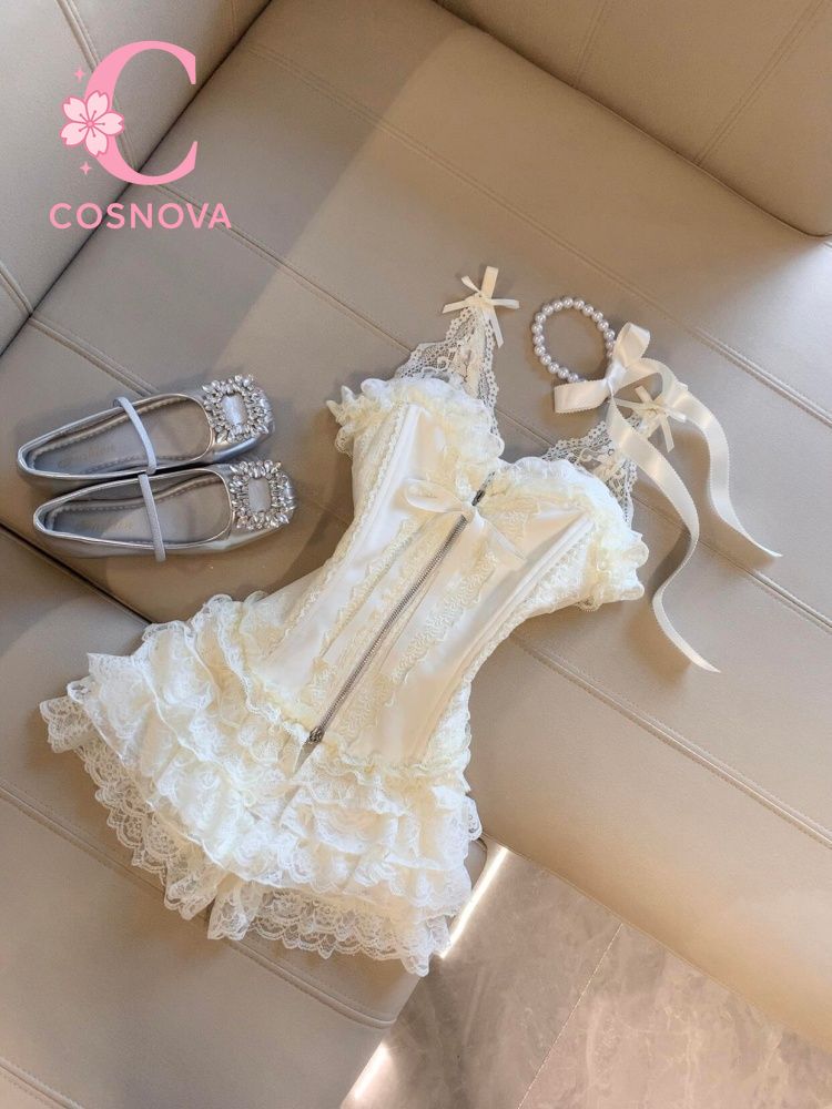 Corset Top Boned - Set Sexy con Top Bustier in