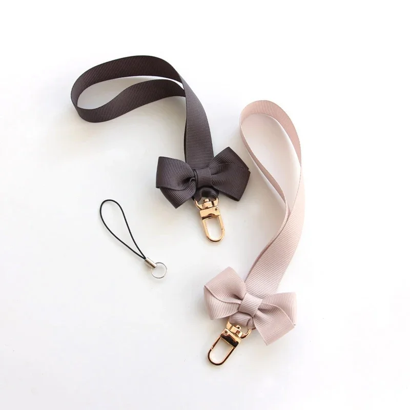 Fashion Women Picture - Catena per cellulare Bowknot alla moda