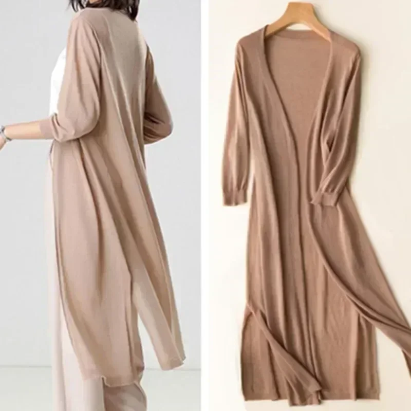 Kimono Cardigan Women - Nuova primavera estate protezione solare abbigliamento