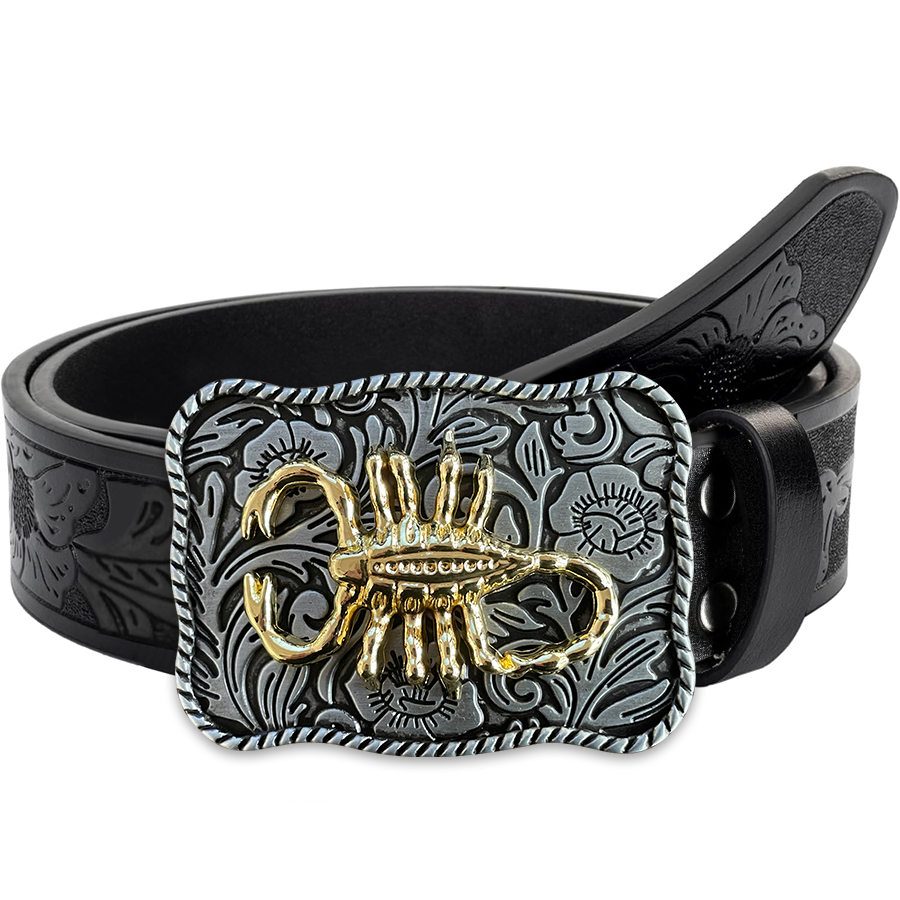 Women Fashion Nz - Cintura con motivo scorpione Tang Grass