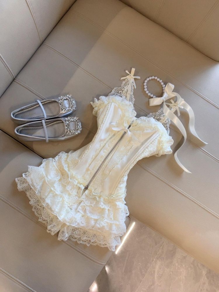 Set Sexy con Top Bustier in Pi - Corset Top Boned recensione e prezzo