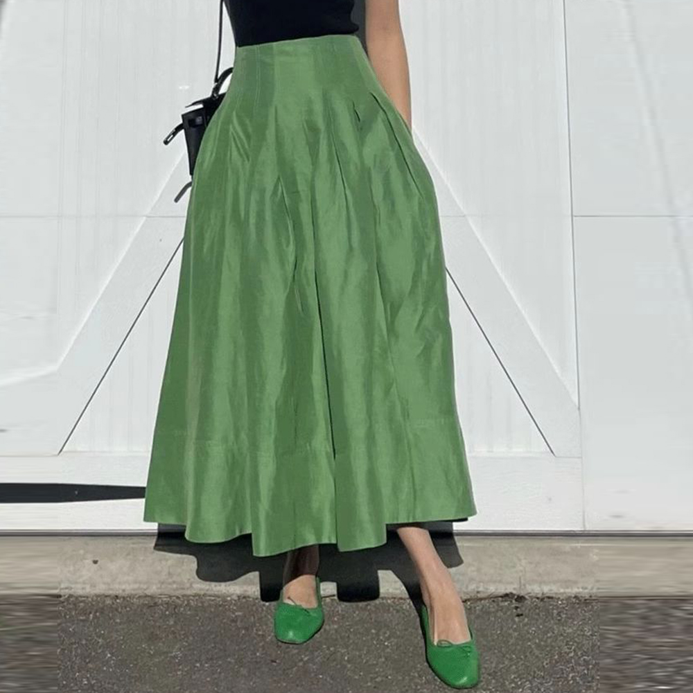 Gonna a balze verde a vita alt - Women'S Fashion Umbrella recensione e prezzo