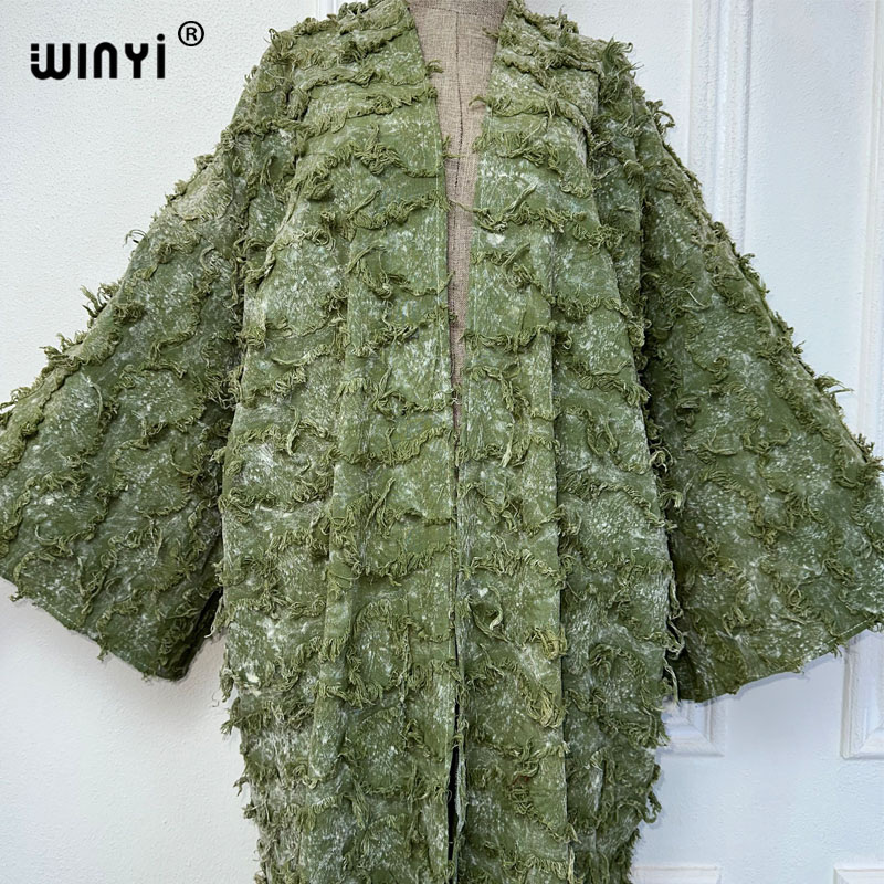 WINYI cotone rifiuti terreno v - Kimono Cardigan Women recensione e prezzo