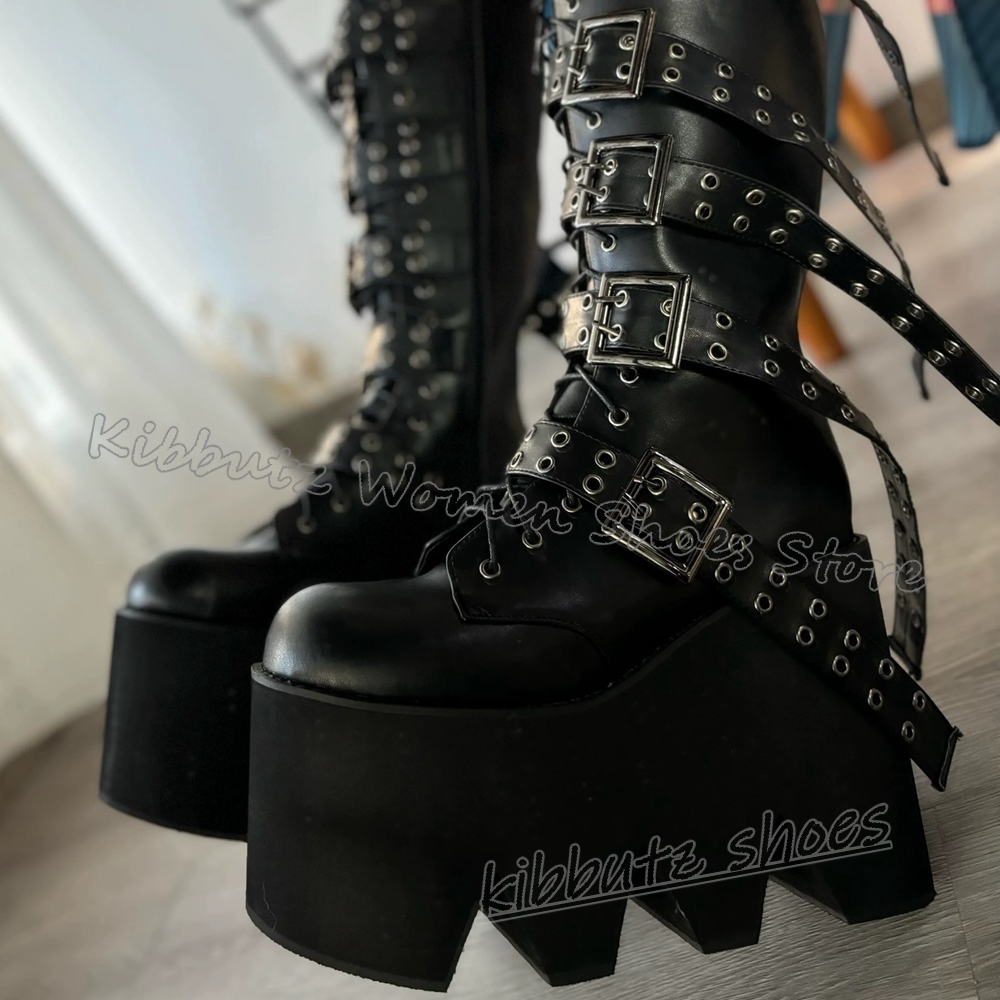 Stivali alti al ginocchio con  - Women'S Fashion Knee High Boots recensione e prezzo
