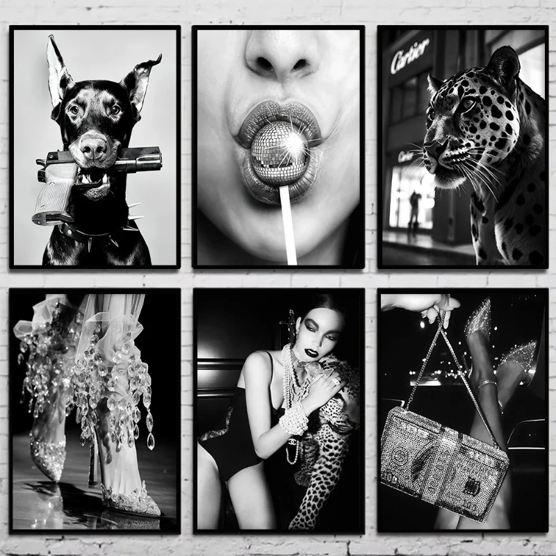 Poster Fotografico Vintage in  - Fashion Women Picture recensione e prezzo