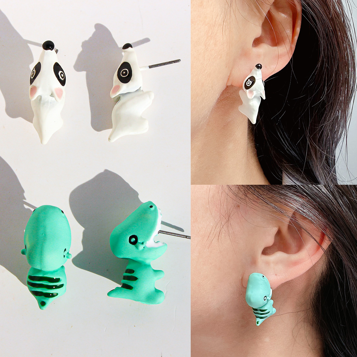 2 pezzi/1 paio di orecchini a  - Women'S Fashion Earrings recensione e prezzo