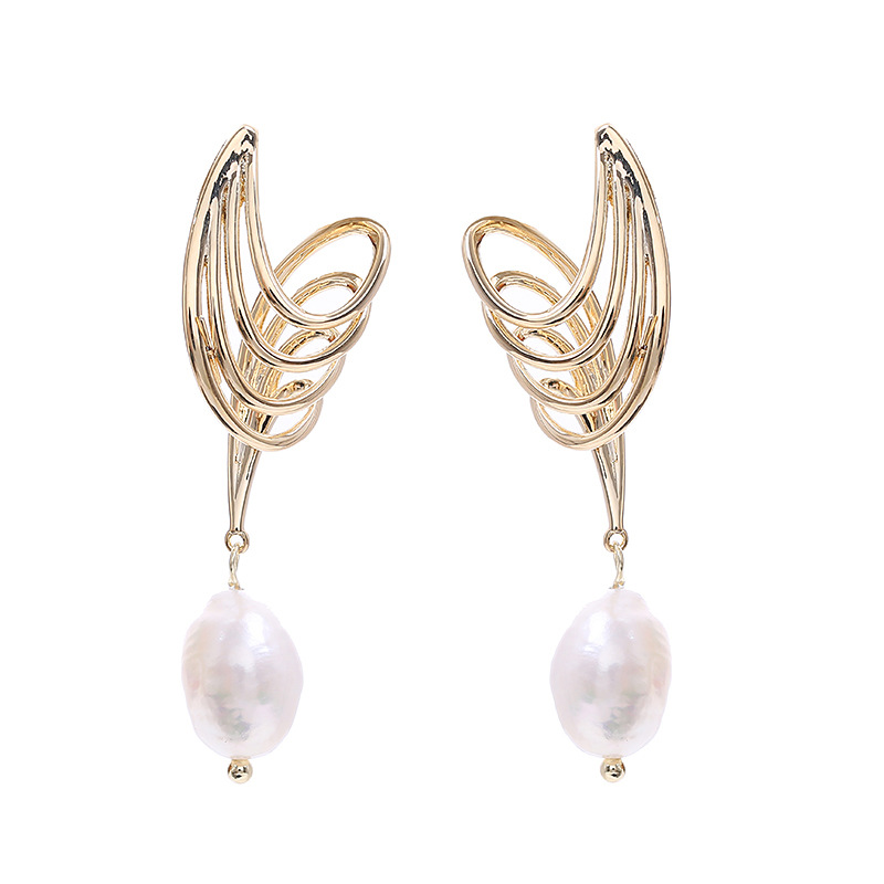 Orecchini di perle irregolari  - Women Fashion Nz recensione e prezzo
