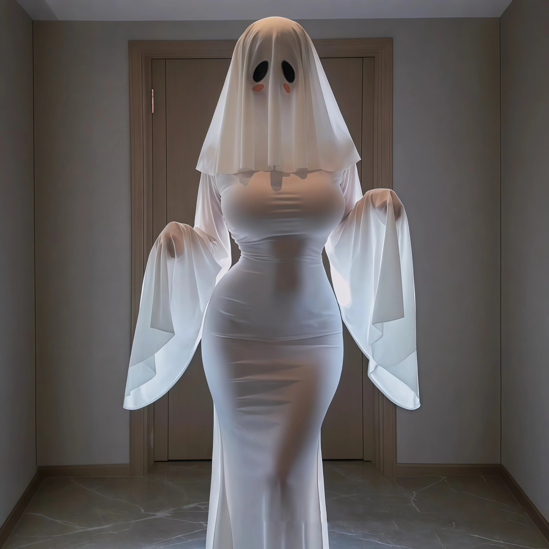 Costume da Fantasma Femminile  - Bodycon Dress Women recensione e prezzo