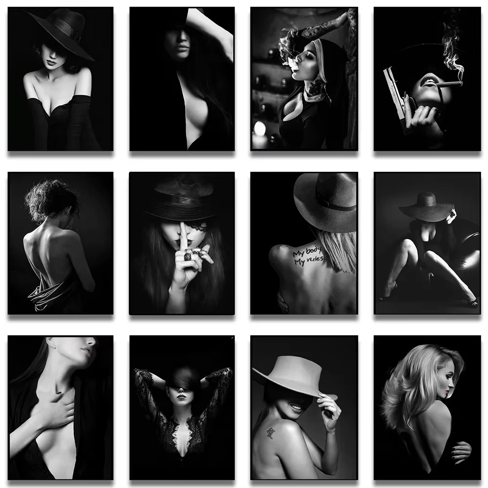 Quadro su Tela Moderno con Don - Fashion Women Picture recensione e prezzo